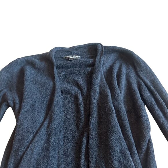 Barefoot Dreams Bamboo Chic Lite Knit Open-Front Sweater Stretch Small Medium - Picture 3 of 11